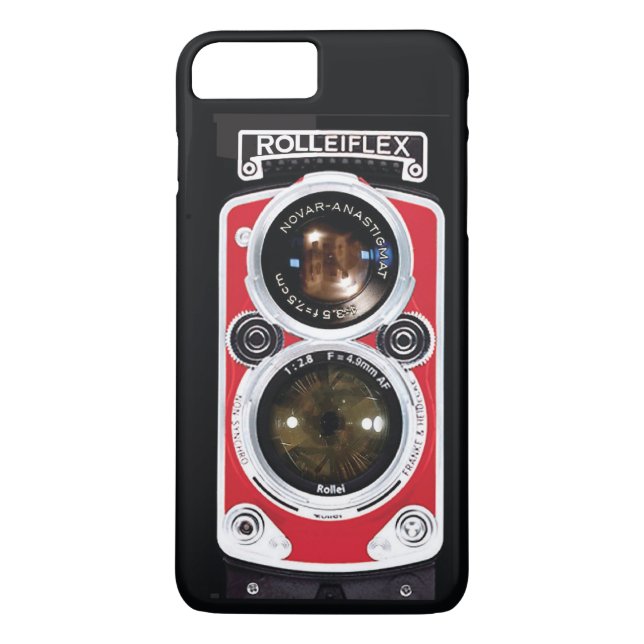 Rolleiflex Vintage Camera iPhone 7 Plus Case (Back)