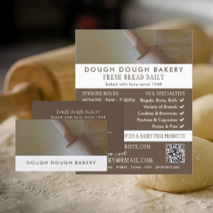 Roller and Pastry, Bakers, Bakery Store Advert Flyer