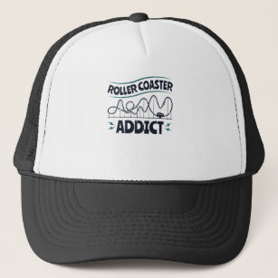 Roller Coaster Addict Trucker Hat