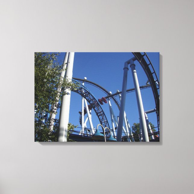 Roller Coaster Art Print (Front)