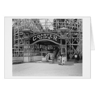 Roller Coaster at Glen Echo Park Photograph