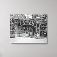Roller Coaster at Glen Echo Park Photograph