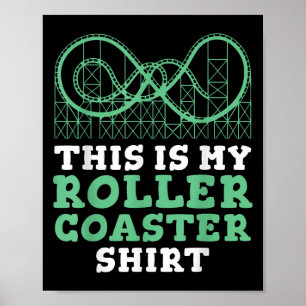 Roller Coaster Crew Amusement Park Fans Coasters L Poster