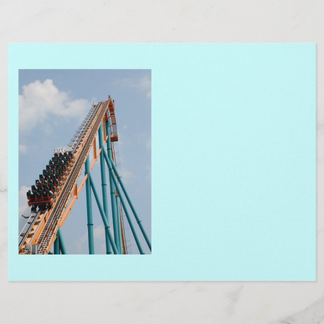 Roller Coaster Flyer (Front)