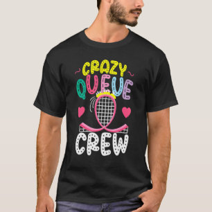 Roller Coaster  For Queue Crew For Girls And Women T-Shirt