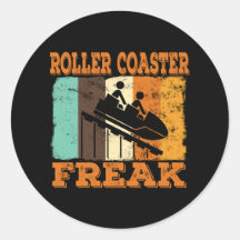 Roller Coaster Freak Retro Vintage Style