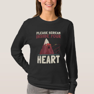 Roller Coaster Free Fall Tower - Please Scream Ins T-Shirt