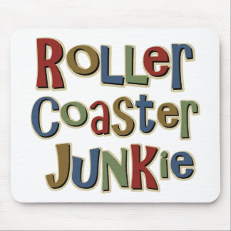 Roller Coaster Junkie Mouse Pad
