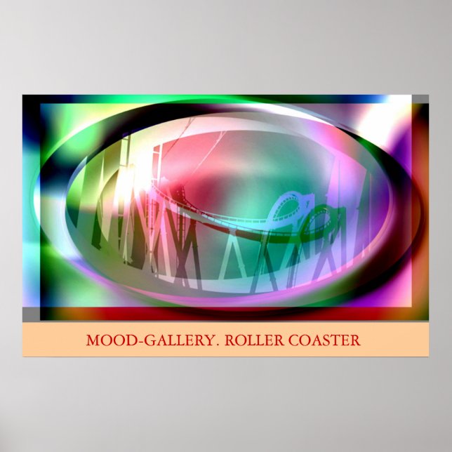 Roller Coaster Poster (Front)