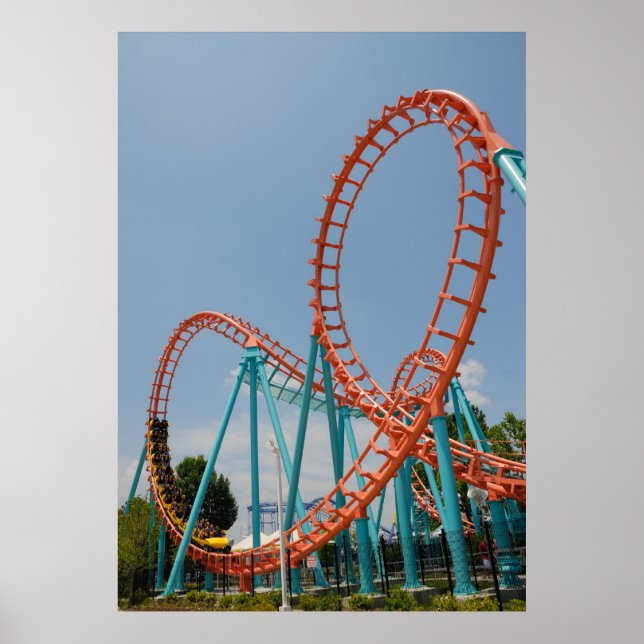 Roller Coaster Poster (Front)