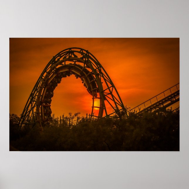 roller coaster poster (Front)