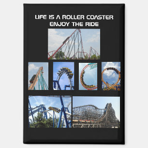 Roller Coaster Ride Magnet