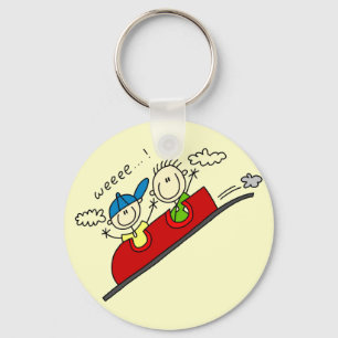 Roller Coaster Ride Tshirts and Gifts Keychain