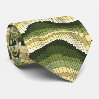 Roller Coaster Striped Two-sided Tie