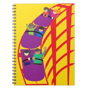 Roller Coaster Upclose Notebook