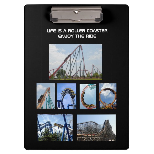 Roller Coasters Clipboard (Front)