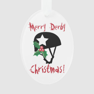 Roller Derby Christmas, Roller Skating Ornament