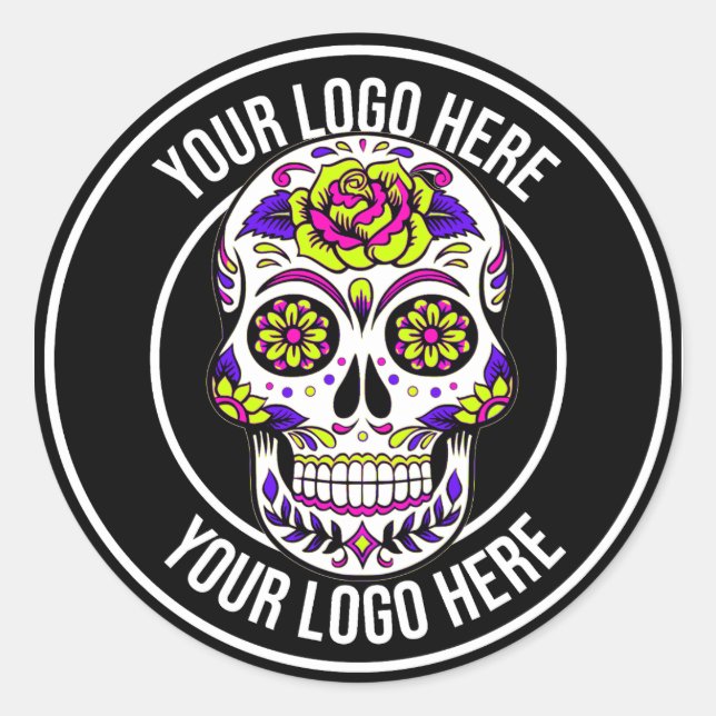 Roller Derby Circle Logo Classic Round Sticker (Front)