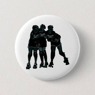 Roller Derby Girls 2 Inch Round Button