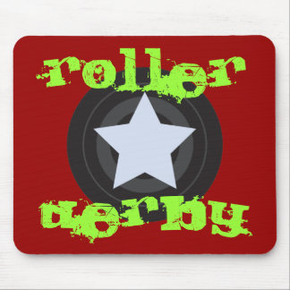 Roller Derby Jammer Mouse Pad