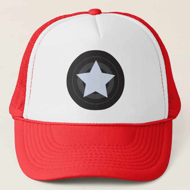 Roller Derby Jammer Trucker Hat (Front)