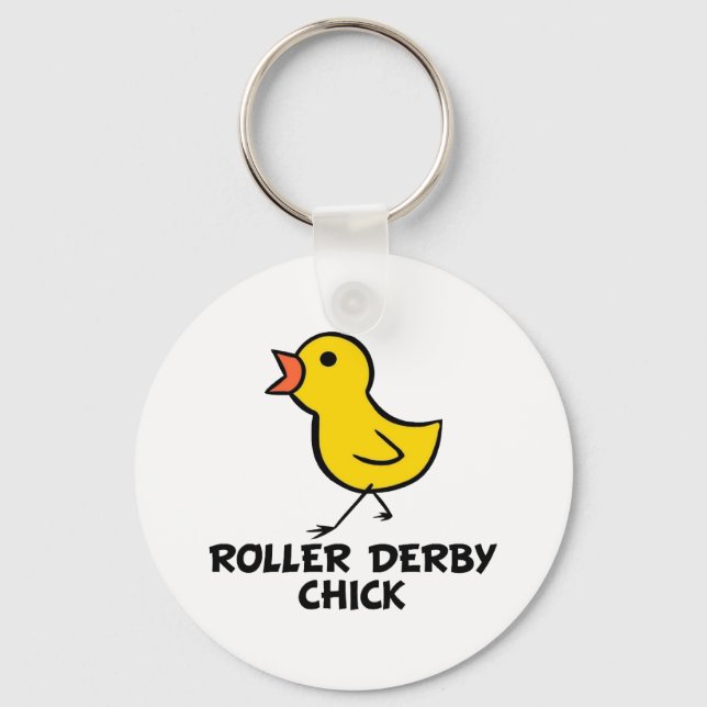 Roller Derby Keychain (Front)