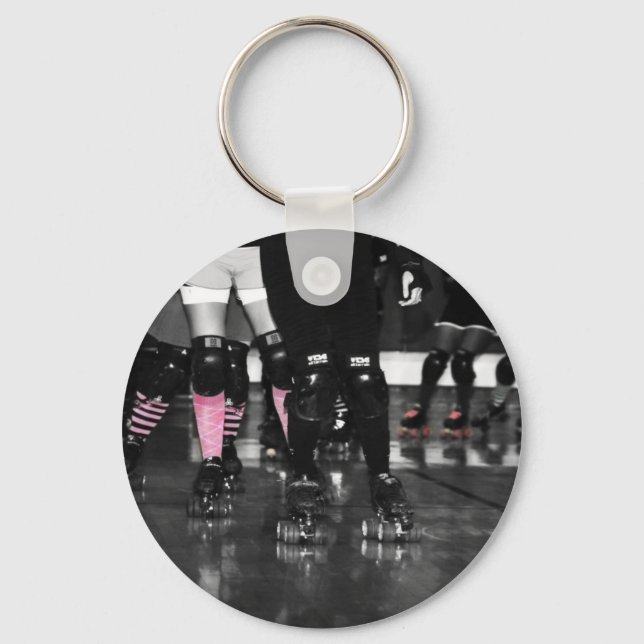 Roller Derby Keychain (Front)