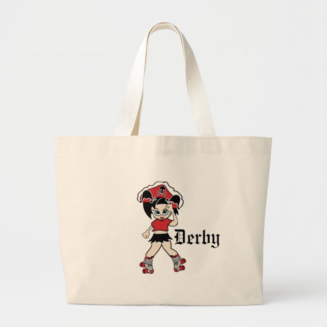 Roller derby pirate Bag (Front)