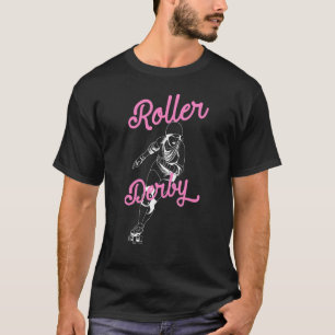 Roller Derby Player Learning Skating T-Shirt