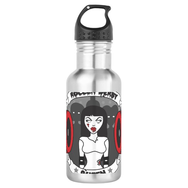 Roller Derby Queen 710 Ml Water Bottle (Front)