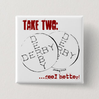 roller derby Rx 2 Inch Square Button