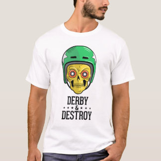Roller Derby Skull T-Shirt