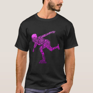 Roller Derby Vintage Roller Skates Retro Skater Gi T-Shirt