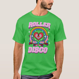 Roller Disco For 70s Party retro T-Shirt