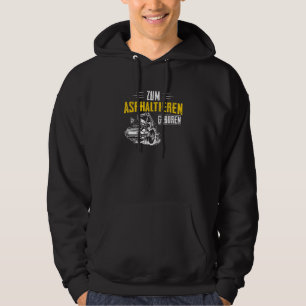 Roller For Asphalt Road Roller Hoodie