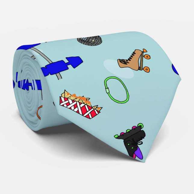 Roller Rink tie (Rolled)