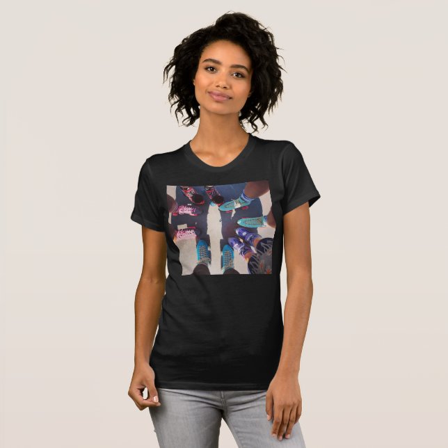 Roller Skate friends T-Shirt (Front Full)