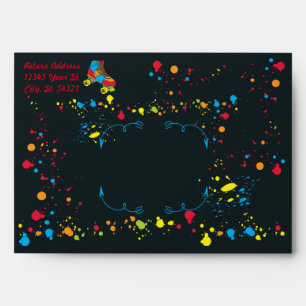 Roller Skate Party Envelopes