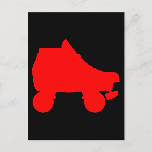 roller skate postcard (Front)