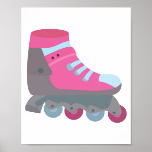 Roller Skate Poster
