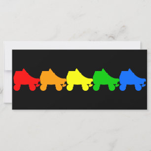 roller skate rainbow