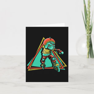 Roller Skater Inline Skating  Card