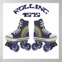  Roller Skates  1979 Retro Vintage