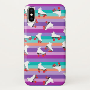 Roller Skates iApple iPhone X, Barely There Case-Mate iPhone Case