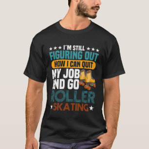 Roller Skating 80s Party Disco Rollerskate T-Shirt