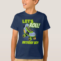 Roller Skating Glow Party Green Blue Skate Name