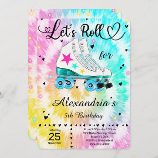 Roller Skating Invitation