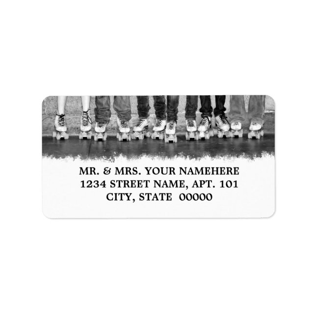 Roller Skating Labels (Front)