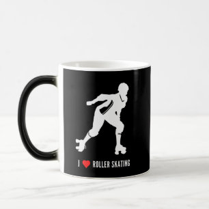 Roller Skating Mama Funny Hobby Lover Magic Mug