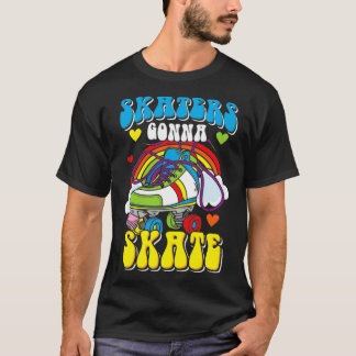 Roller Skating retro blades T-Shirt